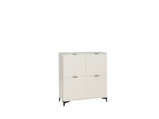 Комод ADRK Furniture LEN02, белый цена и информация | Комоды | pigu.lt