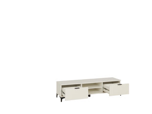 ТВ столик ADRK Furniture LEN05, белый цена и информация | Тумбы под телевизор | pigu.lt