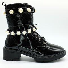 Aulinukai moterims Seastar 42107571, juodi kaina ir informacija | Aulinukai, ilgaauliai batai moterims | pigu.lt