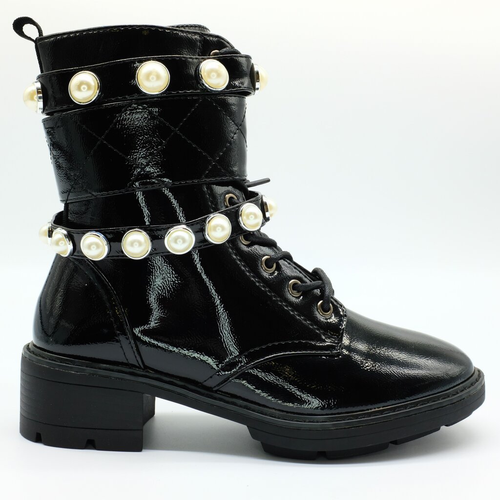 Aulinukai moterims Seastar 42107571, juodi цена и информация | Aulinukai, ilgaauliai batai moterims | pigu.lt