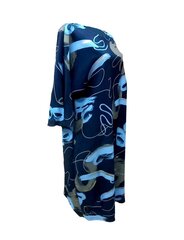 Suknelė moterims La Fama, mėlyna kaina ir informacija | Suknelės | pigu.lt