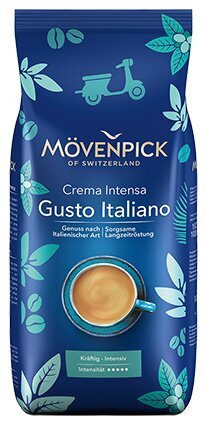 Movenpick Gusto Italiano Kavos pupelės, 1kg kaina ir informacija | Kava, kakava | pigu.lt