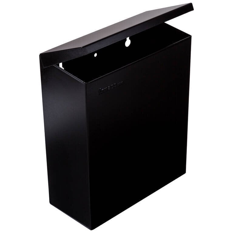 Higieninė šiukšlių dėžė 7 l, juoda цена и информация | Šiukšliadėžės | pigu.lt