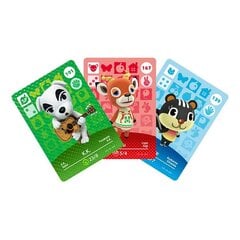 Карты Nintendo Amiibo Cards Animal Crossing, 3 шт. цена и информация | Настольные игры, головоломки | pigu.lt