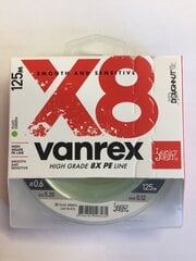 Плетеная леска Lucky John Vanrex X8 Fluo 0.12 мм цена и информация | Лески | pigu.lt