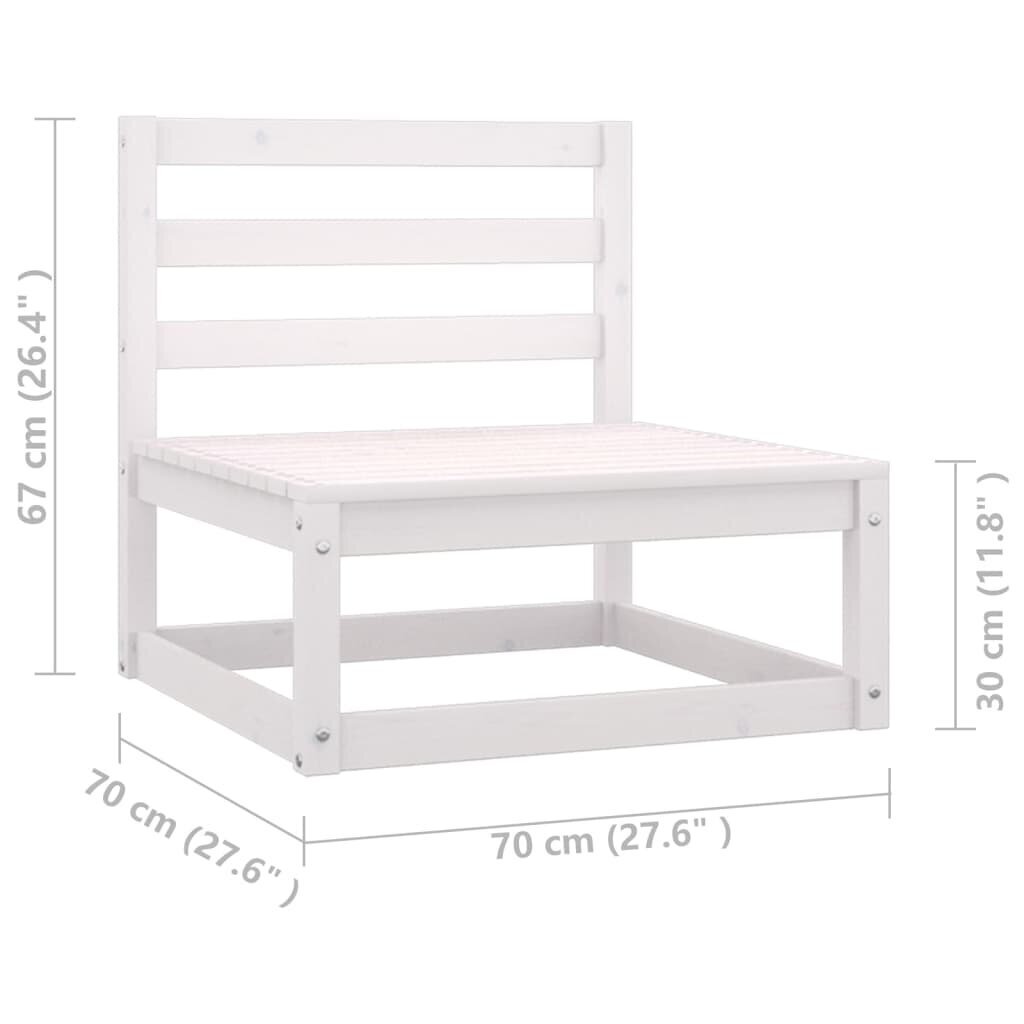 Sodo baldų komplektas su pagalvėlėmis, 12 dalių kaina ir informacija | Lauko baldų komplektai | pigu.lt
