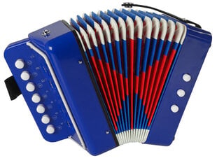 Žaislinis akordeonas, mėlynas kaina ir informacija | Lavinamieji žaislai | pigu.lt