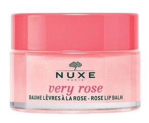 Lūpų balzamas Nuxe Very Rose Lip Balm 15g kaina ir informacija | Lūpų dažai, blizgiai, balzamai, vazelinai | pigu.lt