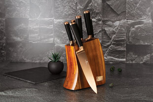 Berlinger Haus набор ножей с подставкой « BH 2479 Rose Gold», 5 шт. цена и информация | Ножи и аксессуары для них | pigu.lt