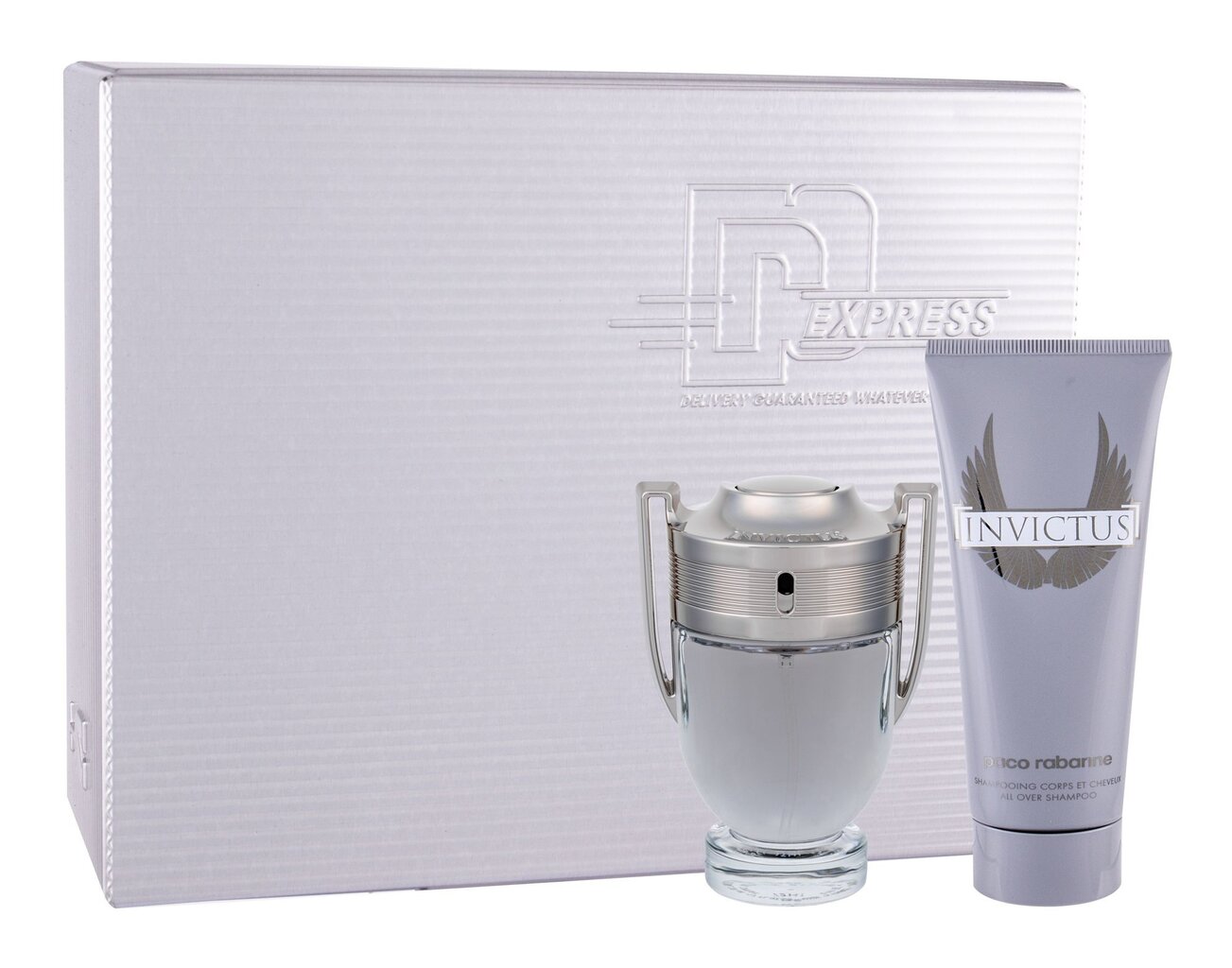 Rinkinys Paco Rabanne Invictus: EDT vyrams 50 ml + dušo želė 100 ml kaina ir informacija | Kvepalai vyrams | pigu.lt