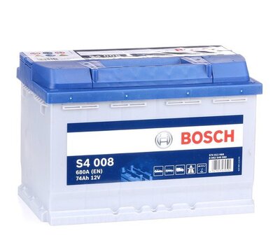 Аккумулятор Bosch 74Ah 680A S4008 цена и информация | Аккумуляторы | pigu.lt