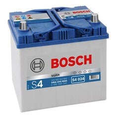 Аккумулятор Bosch 60Ah 540A S4024 цена и информация | Akumuliatoriai | pigu.lt