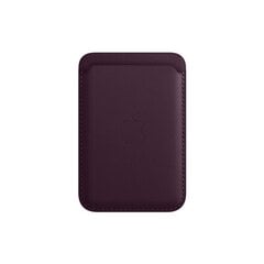 iPhone Leather Wallet with MagSafe, Dark Cherry kaina ir informacija | Telefono dėklai | pigu.lt