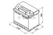 Akumuliatorius Bosch 63Ah 610A S5005 цена и информация | Akumuliatoriai | pigu.lt