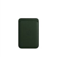 iPhone Leather Wallet with MagSafe, Sequoia Green kaina ir informacija | Telefono dėklai | pigu.lt