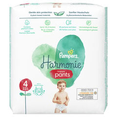 Подгузники-трусики Pampers Harmonie Pants VP S4, 24 шт. цена и информация | Подгузники | pigu.lt