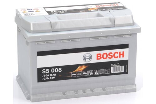 Аккумулятор Bosch 77Ah 780A S5008 цена и информация | Аккумуляторы | pigu.lt