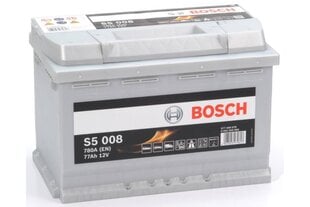 Akumuliatorius Bosch 77Ah 780A S5008 kaina ir informacija | Akumuliatoriai | pigu.lt