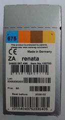 Батарейки Renata (ZA675.DP6) для слуховых аппаратов (Zinc-Air) цена и информация | Батарейки | pigu.lt