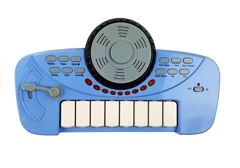 5 būgnų rinkinys su pianinu ir mikrofonu kaina ir informacija | Lavinamieji žaislai | pigu.lt