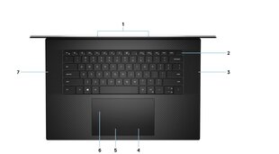 Dell XPS 17 9700 17.0 UHD+ TouchScreen i7-10875H 16GB RAM 1TB SSD Win10 kaina ir informacija | Nešiojami kompiuteriai | pigu.lt