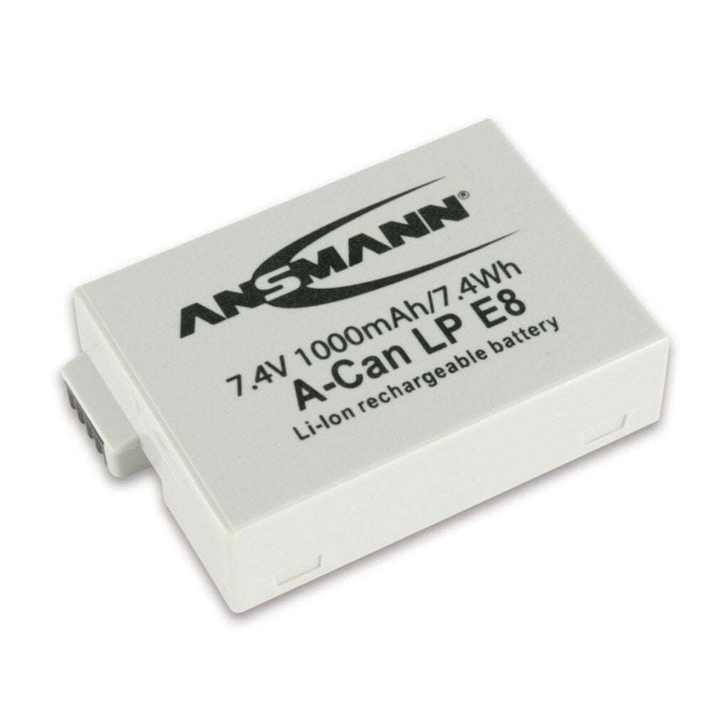 Ansmann A-Can LP-E8 kaina ir informacija | Akumuliatoriai fotoaparatams | pigu.lt