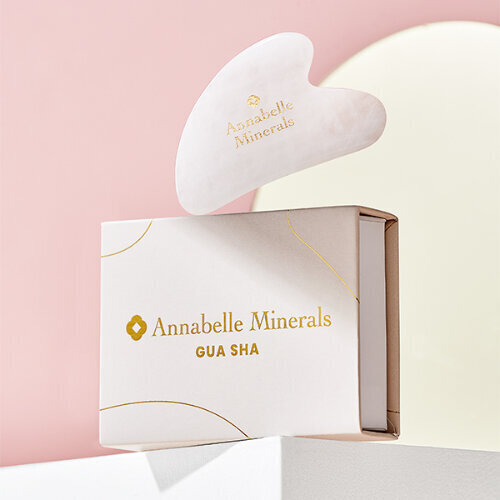 Veido masažuoklis Annabelle Minerals Gua Sha kaina ir informacija | Veido masažuokliai, valymo įrankiai | pigu.lt