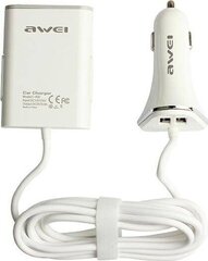 Awei AWEI072WHT цена и информация | Зарядные устройства для телефонов | pigu.lt