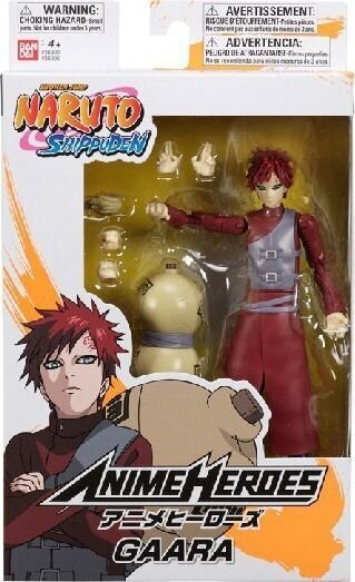 Bandai Naruto Shippuden Anime Heroes Gaara kaina ir informacija | Žaidėjų atributika | pigu.lt