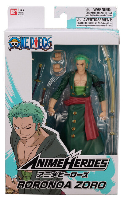 Anime Heroes Once Piece Roronoa Zoro, 16 cm цена и информация | Žaidėjų atributika | pigu.lt