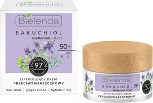 Крем для лица Bielenda Bakuchiol BioRetinol Effect 50+, 50 мл цена и информация | Кремы для лица | pigu.lt