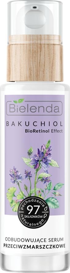 Serumas nuo raukšlių Bielenda Bakuchiol BioRetinol, 30 ml kaina ir informacija | Veido aliejai, serumai | pigu.lt