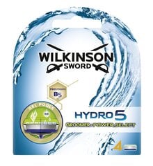 Skustuvo galvutės Wilkinson Sword Hydro5 Groomer 4in1, 4 vnt. kaina ir informacija | Skutimosi priemonės ir kosmetika | pigu.lt