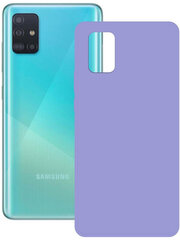 Silk Cover By Ksix, skirtas Samsung Galaxy A52, violetinis kaina ir informacija | Telefono dėklai | pigu.lt