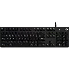 Klaviatuur Logitech G512 Carbon Lightsync GX Red (SWE) kaina ir informacija | Klaviatūros | pigu.lt