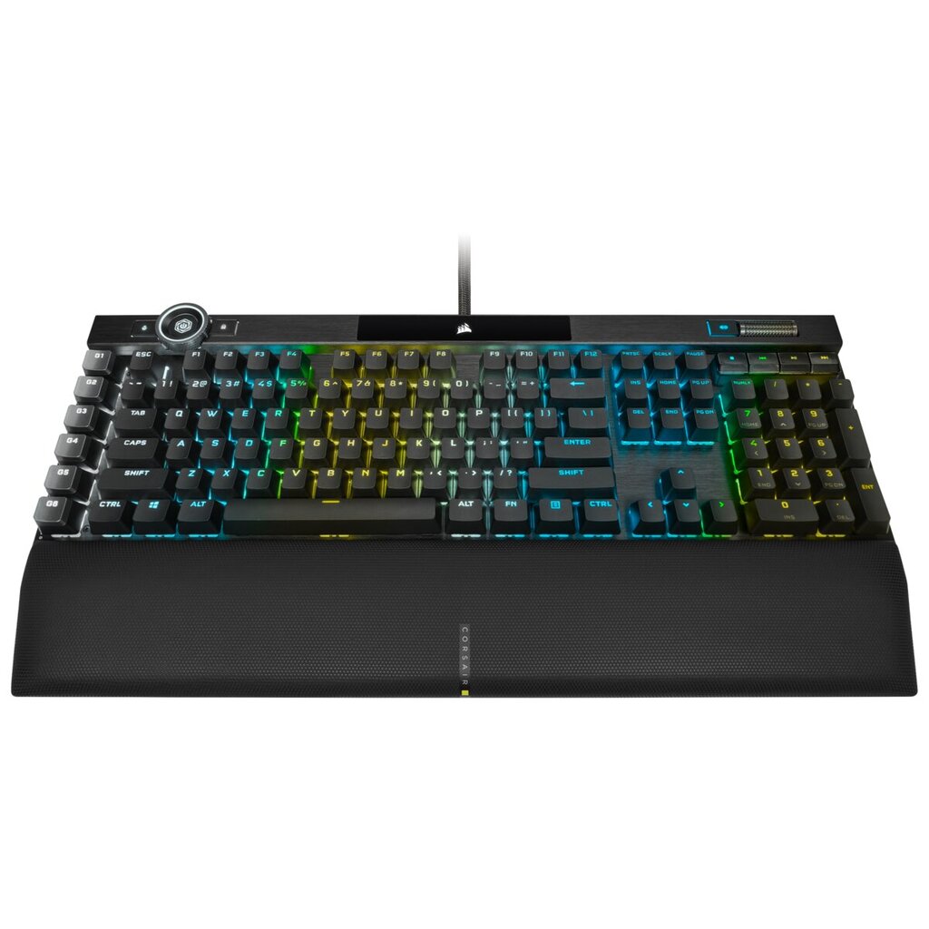 Žaidimų klaviatūra Corsair K100 RGB OPX, juoda цена и информация | Klaviatūros | pigu.lt