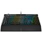 Žaidimų klaviatūra Corsair K100 RGB OPX, juoda kaina ir informacija | Klaviatūros | pigu.lt