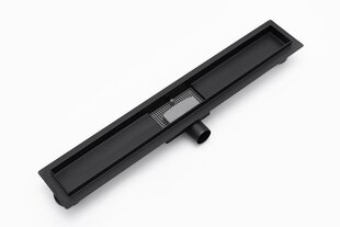 Dušo latakas Rea Neo Pure Black Mat kaina ir informacija | Dušo latakai | pigu.lt