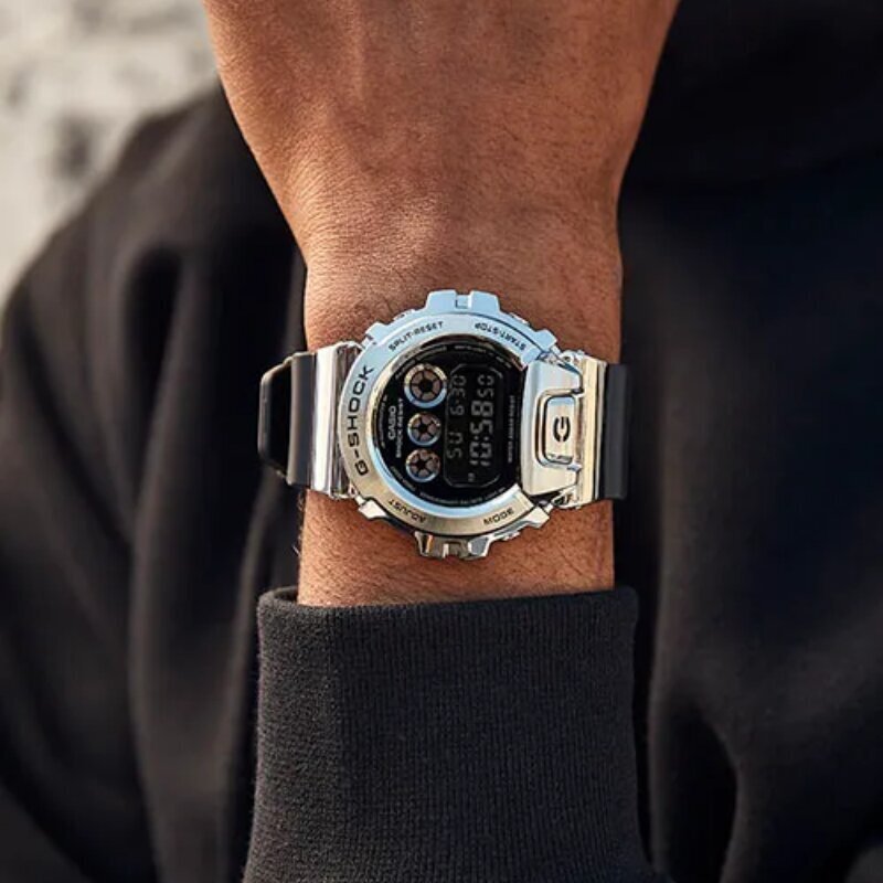 Laikrodis vyrams Casio G Shock GM 6900 1ER kaina ir informacija | Vyriški laikrodžiai | pigu.lt