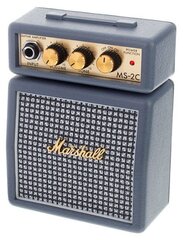 Mini stiprintuvas elektrinei gitarai Marshall MS-2C kaina ir informacija | Priedai muzikos instrumentams | pigu.lt
