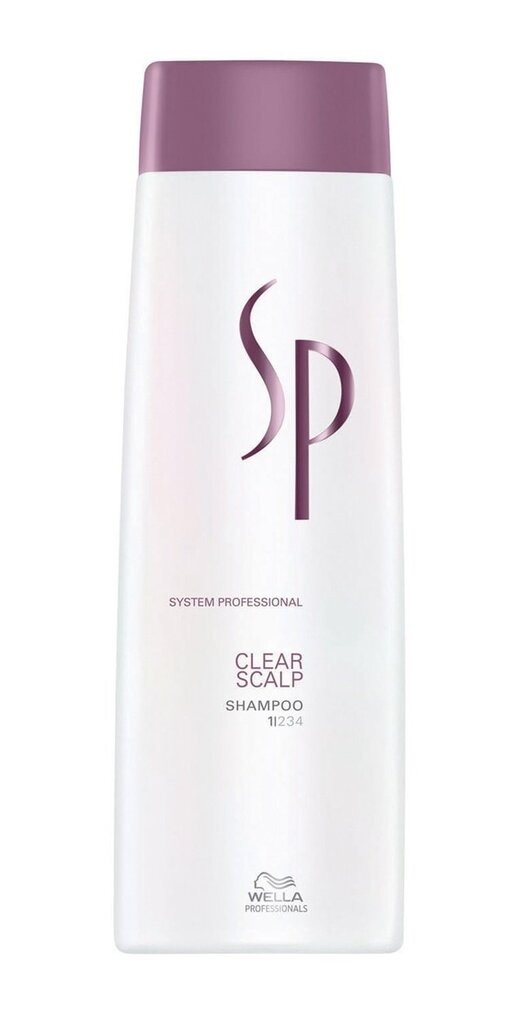 Šampūnas nuo pleiskanų Wella Professionals SP Clear Scalp, 250 ml kaina ir informacija | Šampūnai | pigu.lt