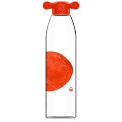 Vandens butelis Benetton Borosilikatinis stiklas (550 ml): Spalva - Raudona kaina ir informacija | Gertuvės | pigu.lt