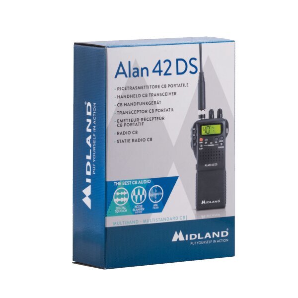 CB Alan 42DS AM/FM Digital Squelch kaina ir informacija | Radijo stotelės, racijos | pigu.lt