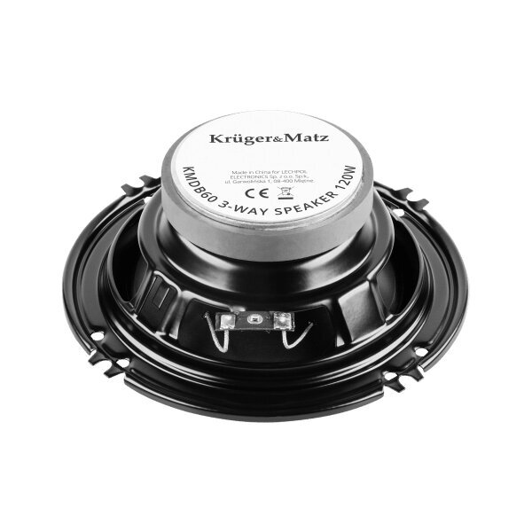 Kruger&Matz KMDB60, juoda цена и информация | Automobiliniai garsiakalbiai | pigu.lt