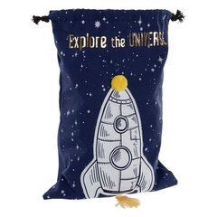 Сумка DKD Home Decor Explore the Universe (26 x 1 x 37 cм) цена и информация | Рюкзаки и сумки | pigu.lt