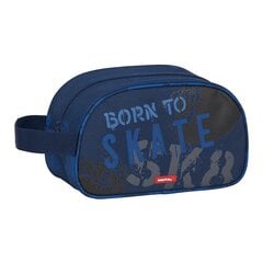 Mokyklinis higienos reikmenų krepšys Safta Skate, tamsiai mėlynas kaina ir informacija | Kuprinės mokyklai, sportiniai maišeliai | pigu.lt