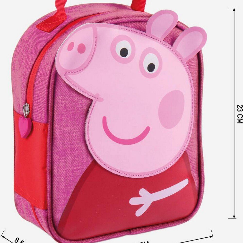 Vaikiška kuprinė Peppa Pig, rožinė kaina ir informacija | Kuprinės mokyklai, sportiniai maišeliai | pigu.lt