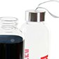 Butelis iš perdirbto stiklo su dangteliu DKD Home Decor Nerūdijantis plienas (550 ml) (2 pcs) цена и информация | Gertuvės | pigu.lt