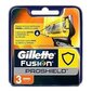 Pakeičiama galvutė Fusion Proglide Gillette, 3 vnt. kaina ir informacija | Skutimosi priemonės ir kosmetika | pigu.lt
