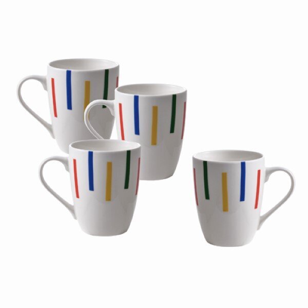 Puodelių rinkinys Benetton Po Porcelianas Bone China 360 ml (4 uds) kaina ir informacija | Taurės, puodeliai, ąsočiai | pigu.lt